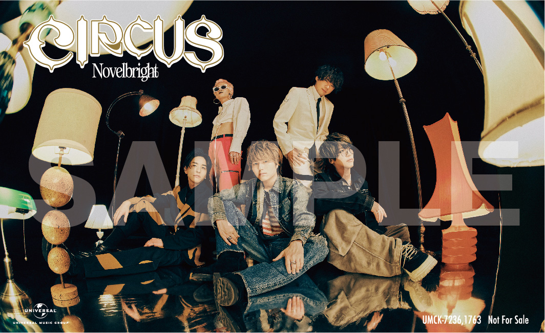 Major 3rd Full Album『CIRCUS』& Blu-ray & DVD『Novelbright LIVE 