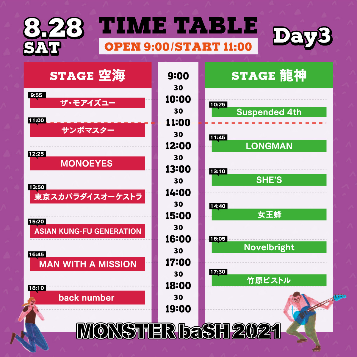 MONSTER baSH 2021【開催中止】｜Novelbright OFFICIAL SITE