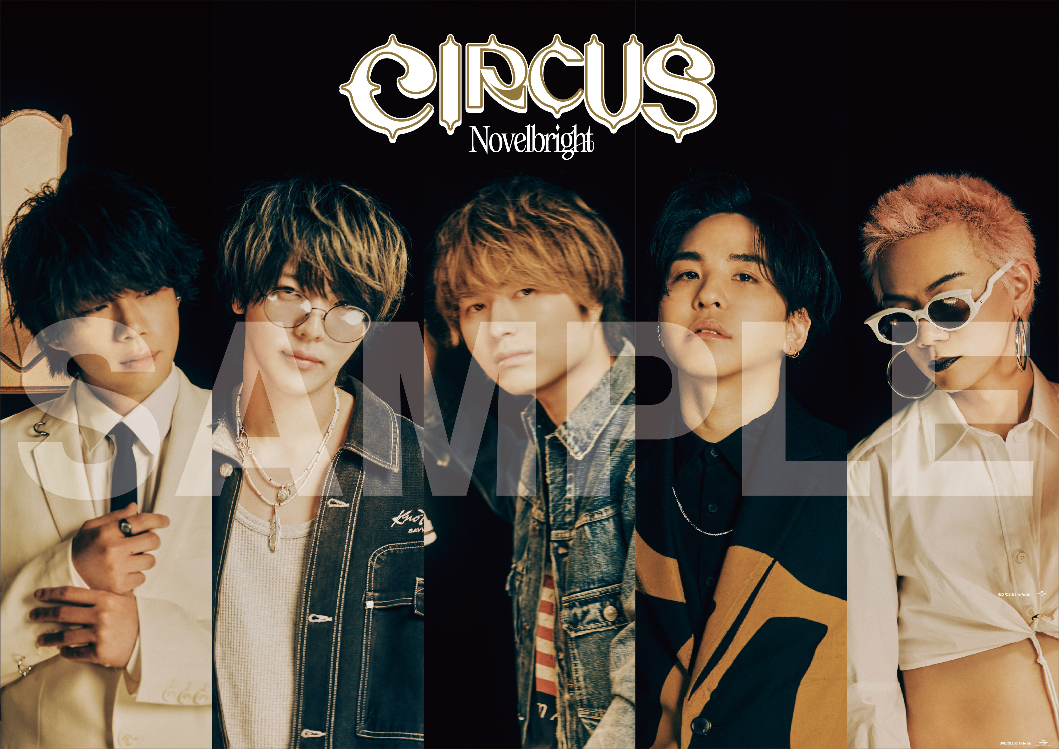 Major 3rd Full Album『CIRCUS』& Blu-ray & DVD『Novelbright LIVE 