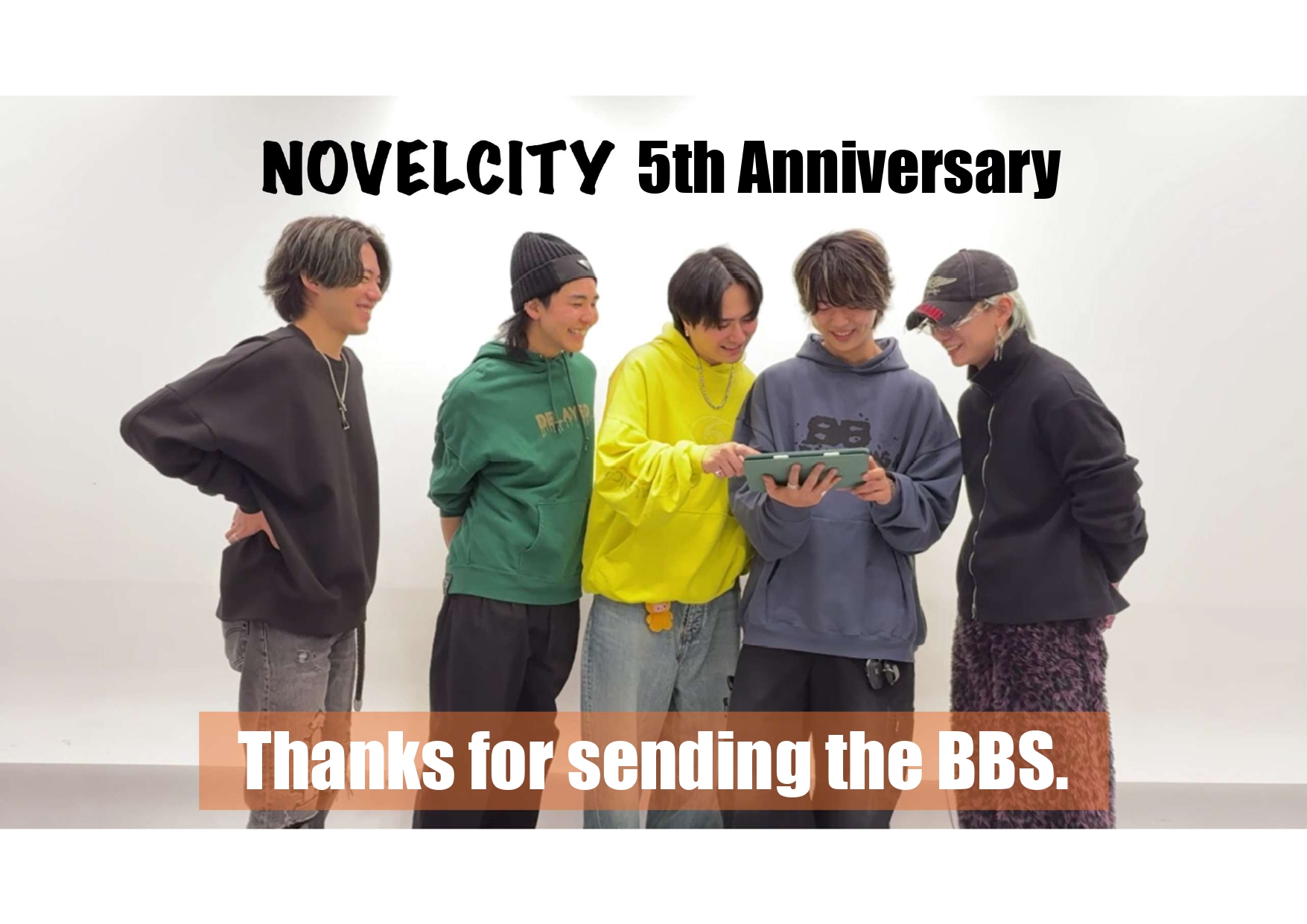 NOVELCITY 5th Anniversary 「Thanks for sending the BBS!」